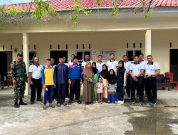 Perwira Lanal Dabo Singkep Laksanakan Kunjungan Sosial Ke Panti Jompo dan Panti Asuhan Doa Bunda
