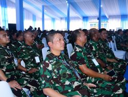 Komandan Beserta Prajurit Lanal Bandung Ikuti Pengarahan Serta Upacara Gelar Pasukan Operasional dan Kehormatan Militer di Pusdikpassus Batujajar