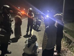 Cegah Aksi Kriminalitas, Polres Maros Sambangi Tempat Nongkrong Muda Mudi