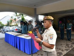 Komandan Lanal Bandung Berikan Pengarahan dan Penandatanganan Pakta Integritas Panitia Daerah Penerimaan Caba, Cabawan dan Tamtama PK TNI AL Gelombang II Tahun 2025