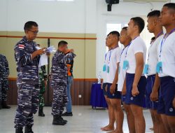 Ratusan Casis Bintara dan Tamtama TNI AL Sub Panda Dumai, Jalani Pemeriksaan Kesehatan Tahap I