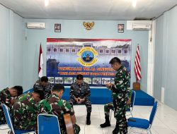 Danlanal Simeulue Beserta Prajurit Laksanakan Do’a Bersama Dalam Rangka Memperingati HUT Ke-80 RI