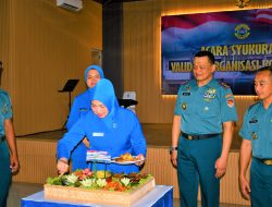 Prajurit dan ASN Kodaeral I Sambut Komandan Baru dan Gelar Syukuran Validasi Organisasi Kodaeral I