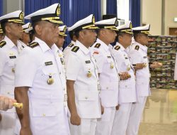 Danlanal Bintan Hadiri Sertijab Danlanal Ranai di Mako Kodaeral IV