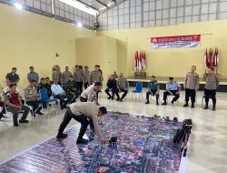 Komandan Lanal Sabang Hadiri Kegiatan TFG (Tactical Floor Game) Rencana Pengamanan Unjuk Rasa