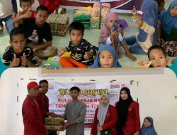 Kuliah Kerja Nyata Mahasiswa Fakutas Hukum Angkatan 50 Unsultra, Gelar Bakti Sosial di Yayasan Panti Asuhan LKSA Baruga, Kota Kendari