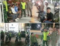 Patroli Cipta Kondisi Bersama Komponen Pendukung di Wilayah Koramil 1417-08/Mandonga, Kota Kendari