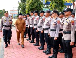 Bupati Welly Suhery Pimpin Apel Kesiapsiagaan Hadapi Musim Hujan 2025-2026