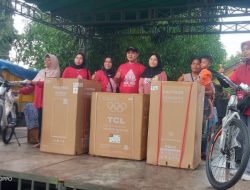 BANJIR HADIAH DI HAJAT BUMI DESA PLUMBON KABUPATEN CIREBON 2025 BENTUK PUJI SYUKUR