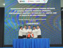 Battery Manufacture Selesai Diinstalasi, Wujudkan Ekosistem Baterai Terintegrasi di Indonesia