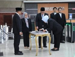 Pelantikan 7 Pejabat Pimpinan Tinggi Pratama, Administrator, dan Pengawas