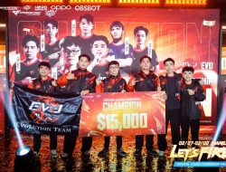 Evolution Team (EVO) Raih Gelar Juara Perdana CrossFire: Legends Championship Asia Tenggara