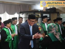 Ketua Dewan Perwakilan Rakyat Daerah Provinsi Lampung Hadiri Wisuda Purna Bhakti Ketua Pengadilan Tinggi Agama Bandar Lampung
