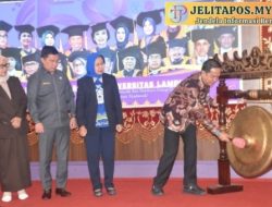Ketua Komisi V DPRD Provinsi Lampung Hadiri Gelar Wicara Guru Besar FKIP Unila Dies Natalis ke-58