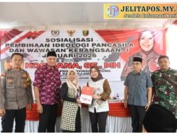 Dewan Perwakilan Rakyat Daerah Provinsi Lampung Dapil I Bandar Lampung Gelar Sosialisasi Pembinaan Ideologi Pancasila.