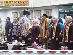 Perwakilan Pimpinan DPRD Provinsi Lampung Intan Raihana, S.Keb. Hadiri Pelantikan Pengurus Badan Kerjasama Organisasi Wanita (BKOW)