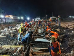 KAI Daop 9 Jember Perkuat Keselamatan Perjalanan KA melalui Upgrade Prasarana Sepanjang 2025