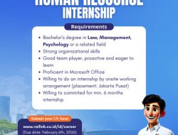 PT Railink Buka Program Magang Human Resource untuk Dukung Pengembangan Talenta Muda Indonesia