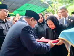 Presiden Prabowo Pimpin Upacara Pemakaman Try Sutrisno