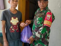 Jumat Berkah: Babinsa Kelurahan Bende Aktif Laksanakan Monitoring Wilayah Dirangkai Berbagi Sembako kepada Warga