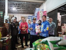 TPID OKI Sidak Agen Sembako Pastikan Stok Aman Jelang Lebaran