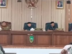 DPRD Kabupaten Pasaman Menggelar Rapat Kerja Gabungan Komisi I, II dan III