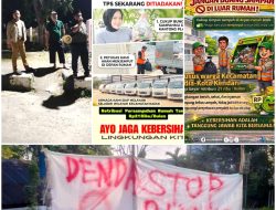 Bersepakat Tutup Semua Bak Sampah di Kelurahan Kadia, Camat Kadia: Tim Siap Jemput Sampah Warga