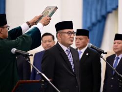 Presiden Prabowo Lantik Andi Rahadian sebagai Dubes LBBP RI untuk Kesultanan Oman