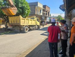 Kapolsek Meurah Mulia Bersama Muspika Cek Irigasi, Pastikan Sawah Segera Dialiri Air