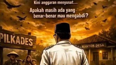 Poniran, selaku kepala desa sekaligus merangkup ketua abdesi kecamatan Tanjung sari , Diduga merekayasa anggaran dana desa demi kepentingan diri pribadi,