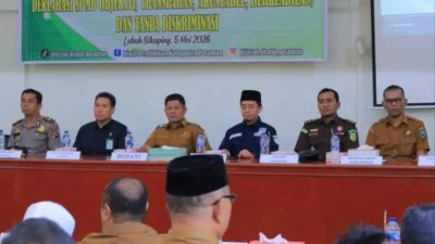 Dukungan Penuh Dari Ketua DPRD Pasaman Terhadap SPMB TA 2026-2027 Saat Deklarasi SPMB Berintegritas