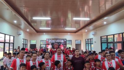 Tri Adhianto Beri Motivasi Klub Kota Baru FC, Tekankan Pembentukan Karakter Atlet Sejak Dini